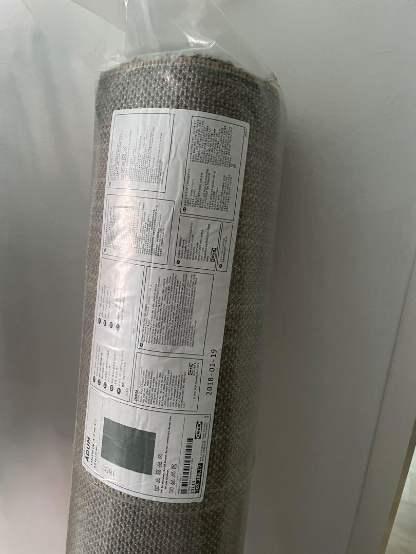 Ikea adum rug sage green, Furniture & Home Living, Home Decor, Carpets