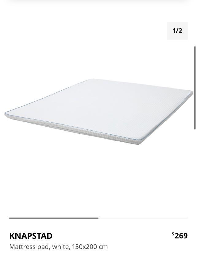 IKEA cooling mattress topper (knapstab), Furniture & Home Living