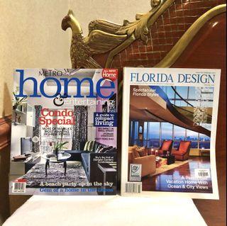 INTERIOR DESIGN BUNDLE - Florida Design and Metro Home and Entertaining (Homes Construction Design Louis Vuitton LV)