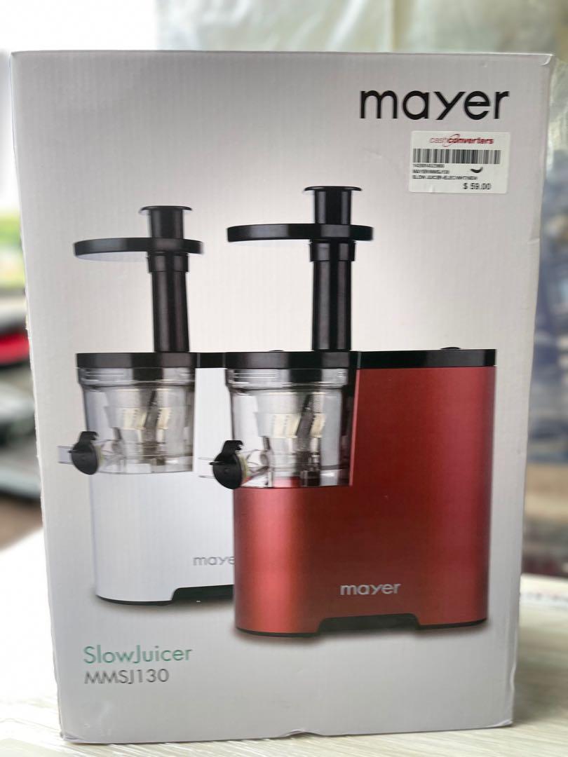 JE Mayer MMSJ130 Slow Juicer, TV & Home Appliances, Kitchen