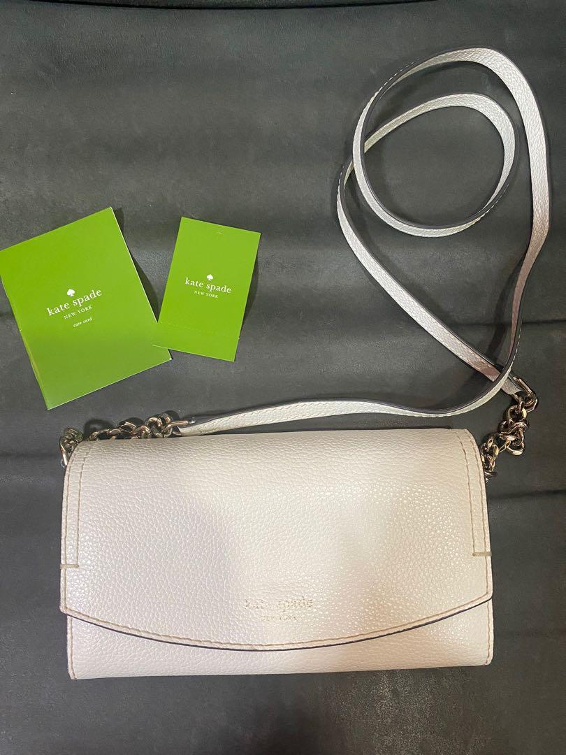Kate spade eva 2025 wallet on a chain