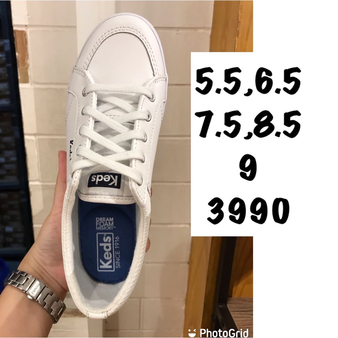 Keds Center Leather White