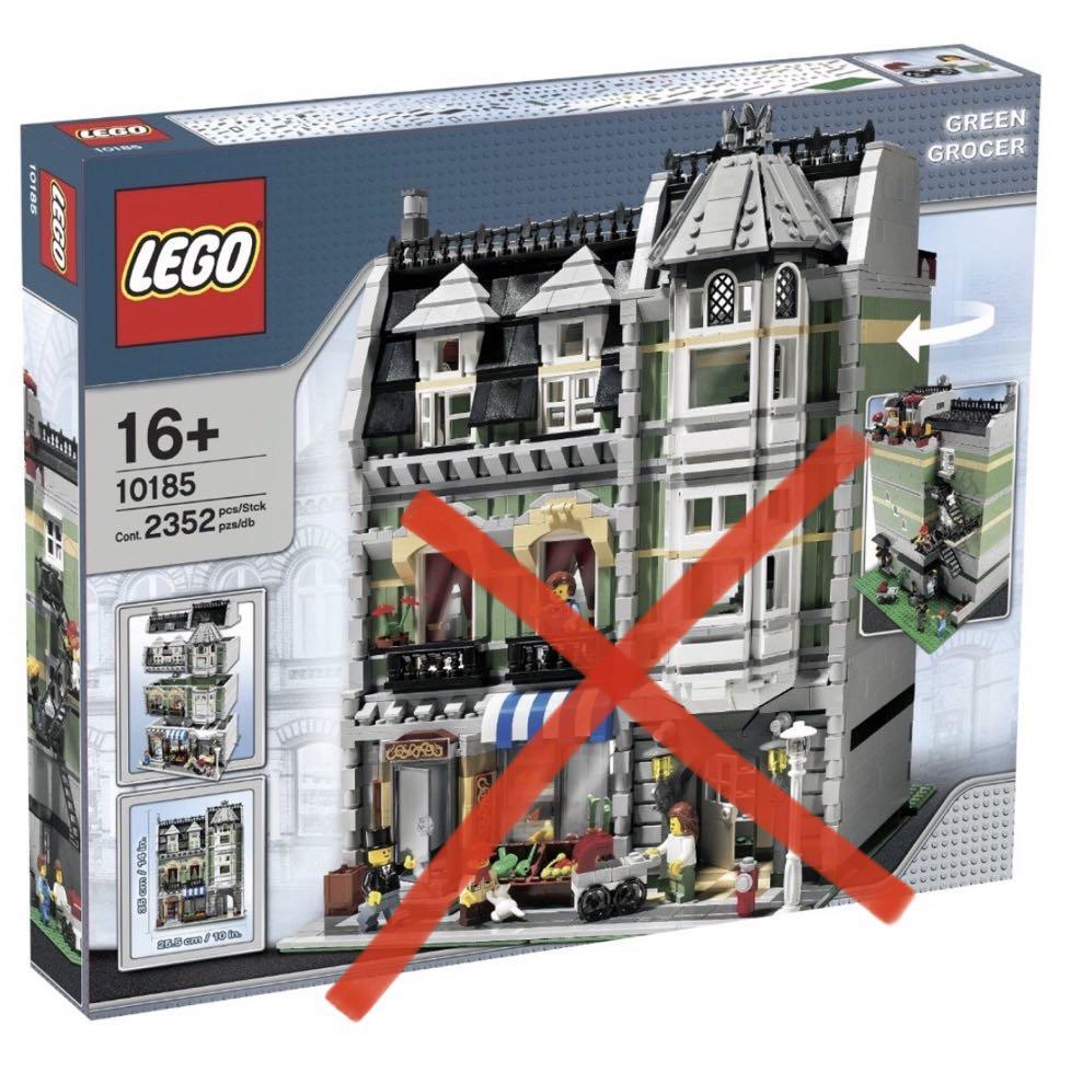 Lego 10185 green grocer stores clearance