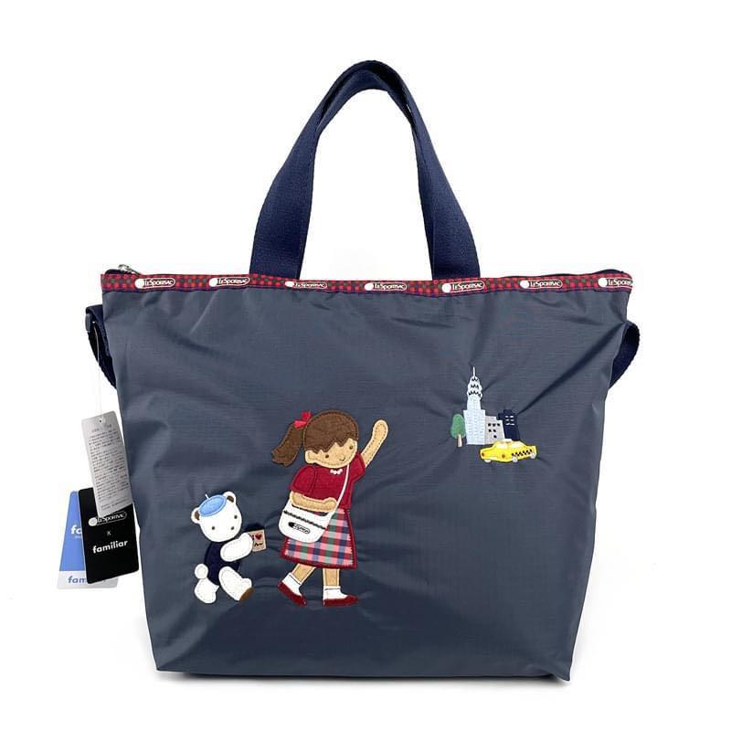 🇯🇵日本限定版LeSportsac Familiar系列聯名tote bag🌺, 女裝