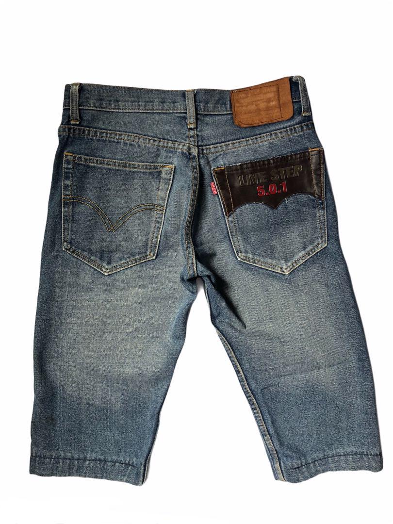 Live Step 501 Short Denim Jeans, Men's 
