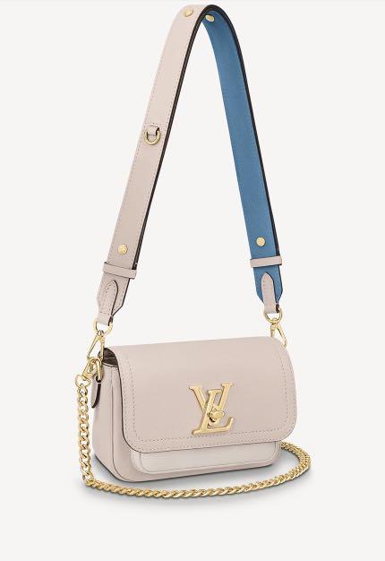 Louis Vuitton Lockme Tender Crossbody Bag Calfskin In Black/ Pink - Praise  To Heaven
