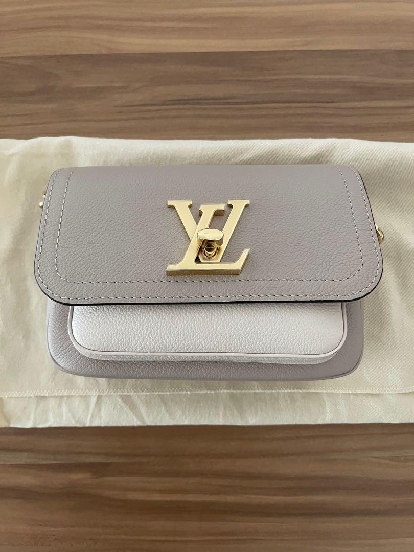 Louis Vuitton Lockme Tender Handbag Leather at 1stDibs