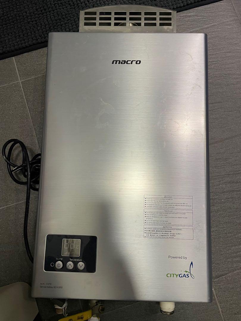 Macro Gas & Water Heater from CityGas, TV & Home Appliances, Water