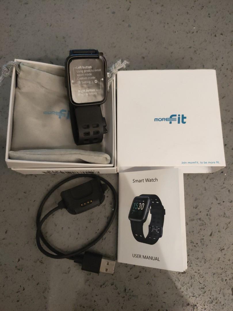 Morefit smart watch fitness tracker sales