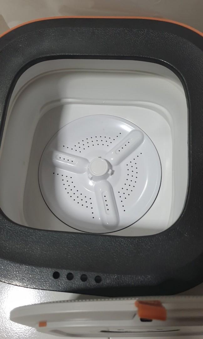 Moyu mini folding washing machine 4th gen with UV sterilization, TV