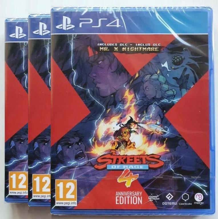 Streets of rage store 4 ps4 psn