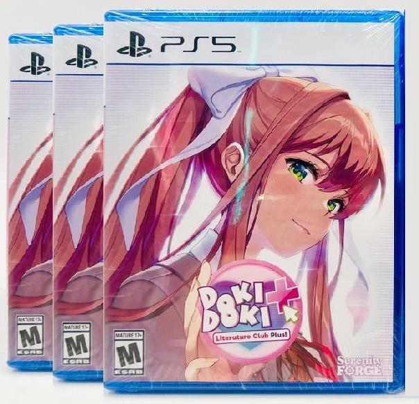 NEW AND SEALED PS5 Game Doki Doki Literature Club Plus!, Video Gaming,  Video Games, PlayStation on Carousell