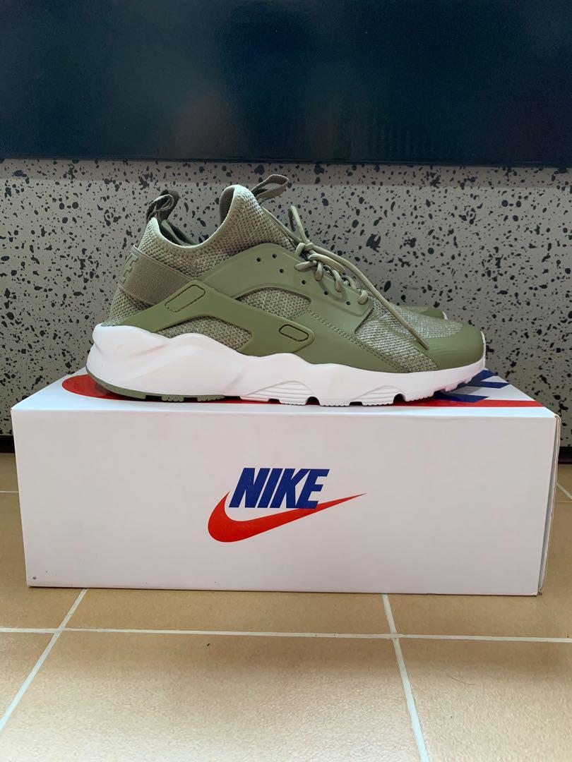 Nike Air Huarache Ultra Olive-Summit Fashion, Sneakers on Carousell