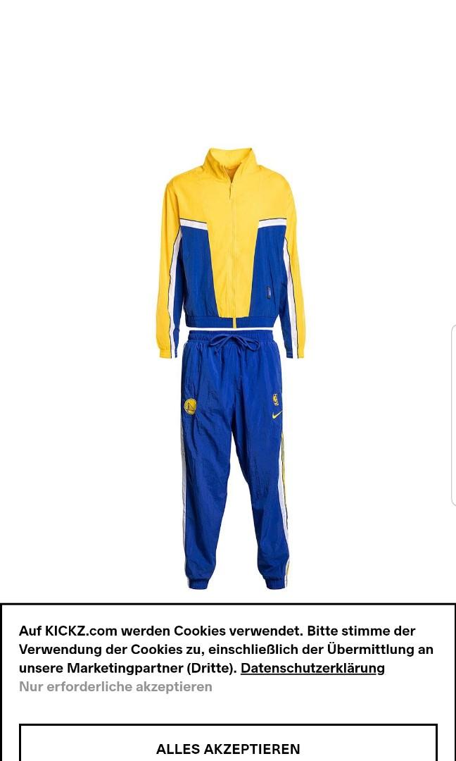 Golden state 2025 warriors tracksuit
