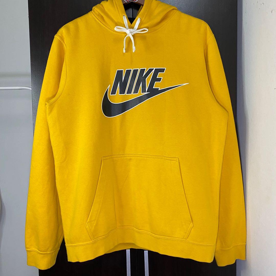 Nike Hoodie Yellow Mustard