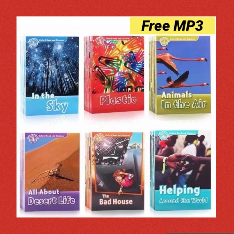 Oxford Read and Discover / Imagine (level 1-6, free MP3 and 