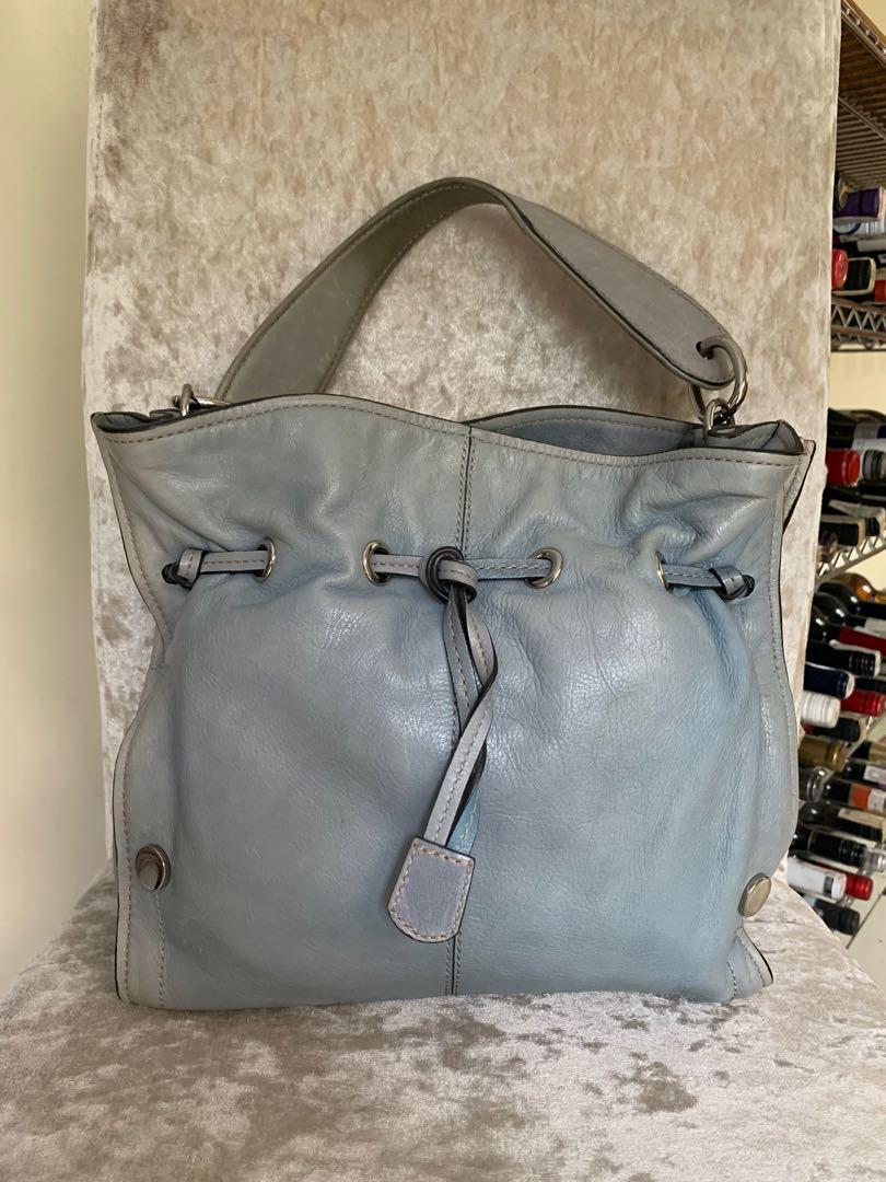 SALE! Authentic Vintage Coccinelle bag (Category: Luxury Bags & Wallets) located in Muntinlupa City. Submitted by mjas_treasures (Listing ID 1119081802, Image 3). Description: 👜Authentic Vintage Coccinelle leather bag. Styled in Italy 🇮🇹 MOP: BDO or BPI RFS: decluttering 🤗Vintage bag please manage your expectations. Bawal po sa maarte at maselan! 🚫No return, no exchange, no refund!.