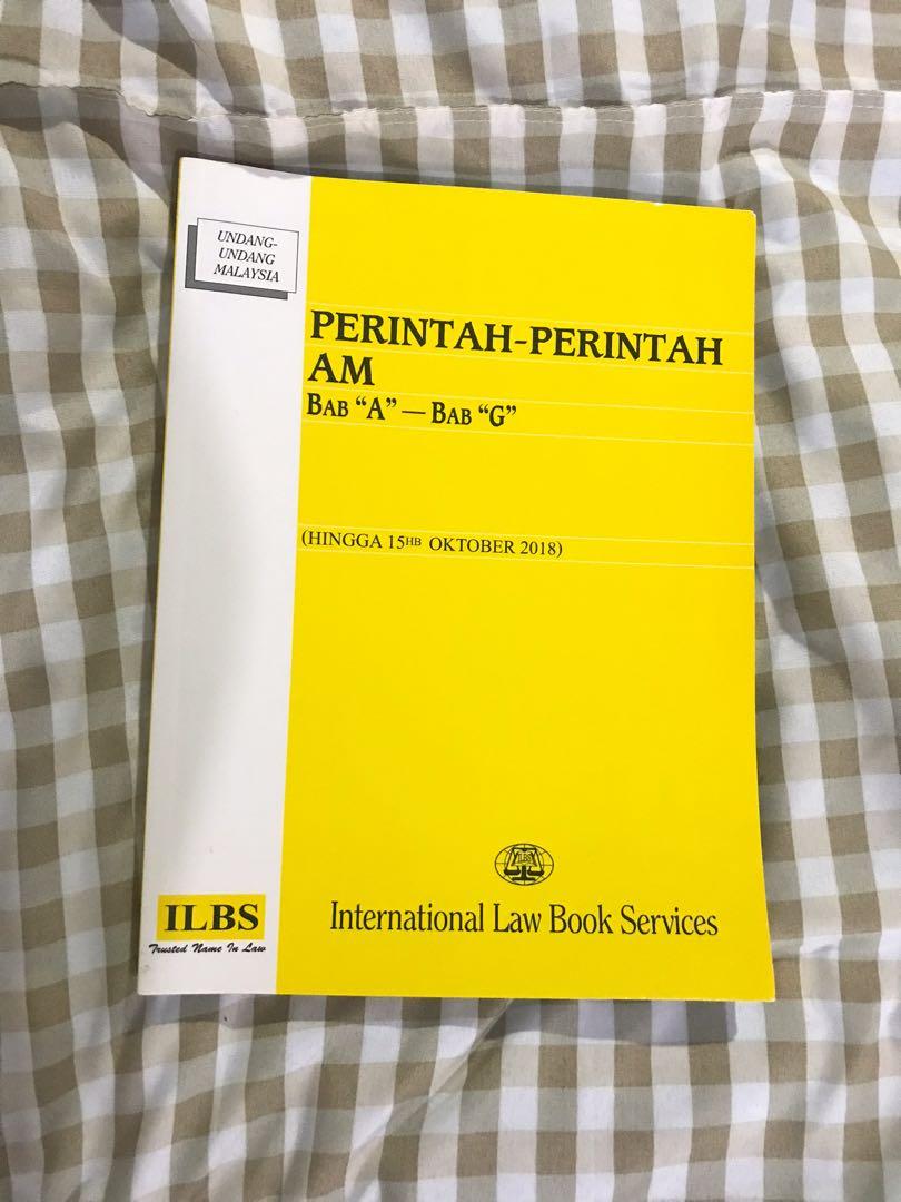 PERINTAH-PERINTAH AM, Books & Stationery, Books on Carousell
