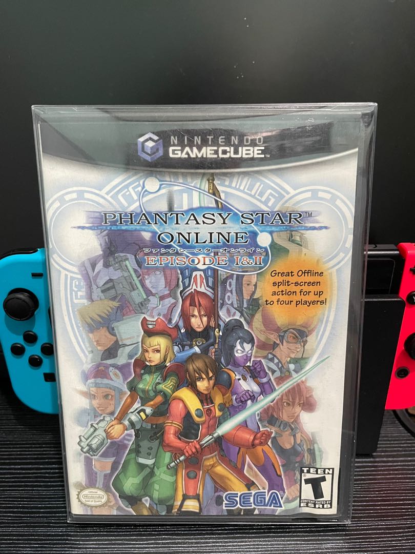 Phantasy Star Online Episode 1 2 Gamecube Video Gaming Video Games Nintendo On Carousell