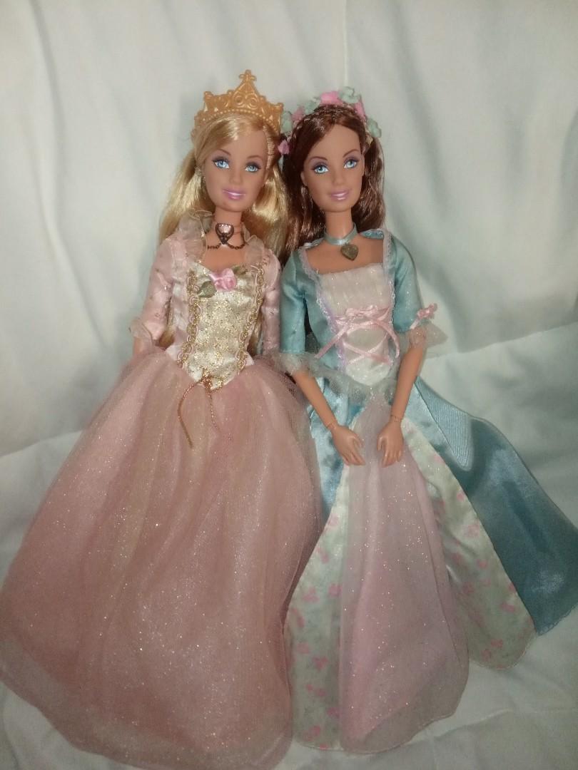 Please read description Barbie doll as the princess and the pauper