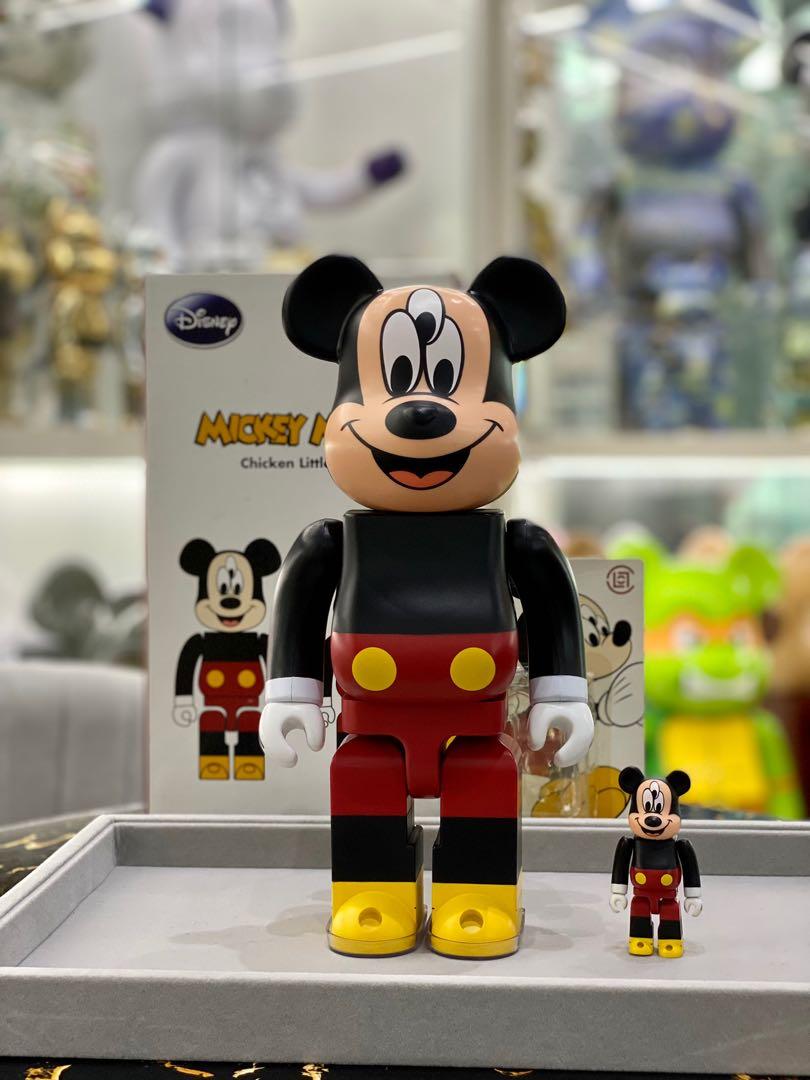 [In Stock] BE@RBRICK x CLOT x Disney 3-eyed Mickey Mouse 400%