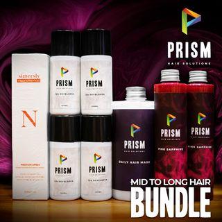 Prism Bleach, Hair Dye & Treatment Bundle ♦️ Mid to Long Hair ♦️