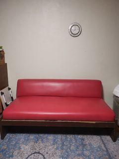RED Uphostered 3-seater Sofa Couch