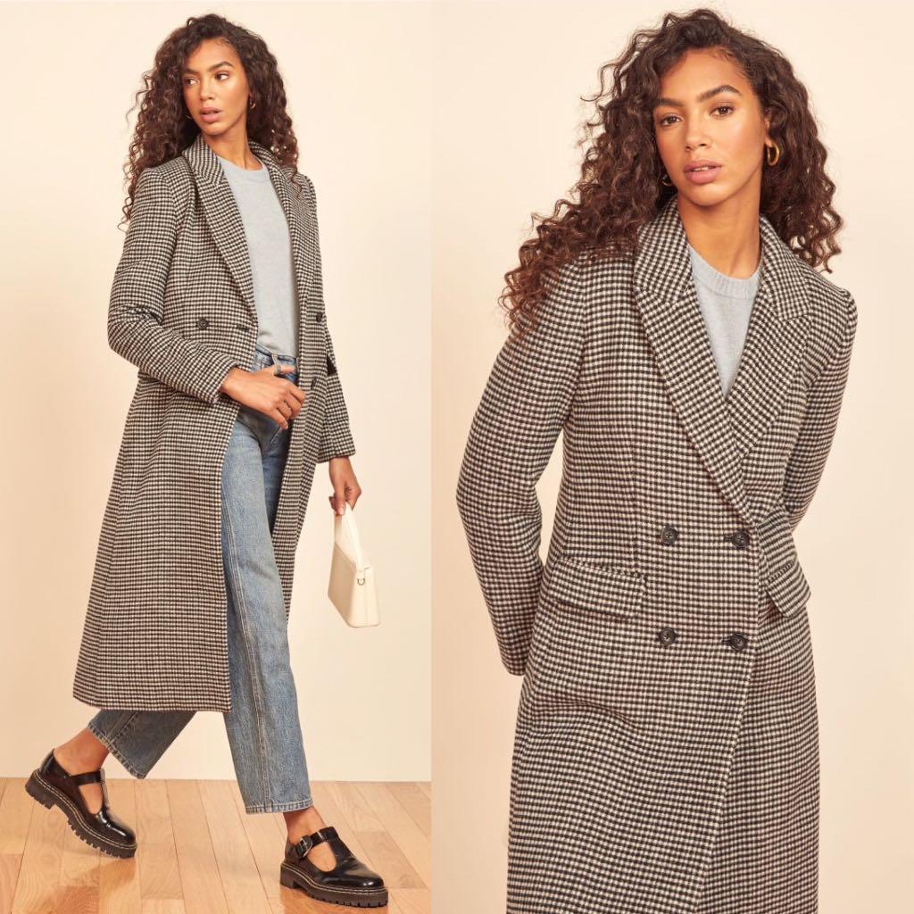Reformation york coat sale