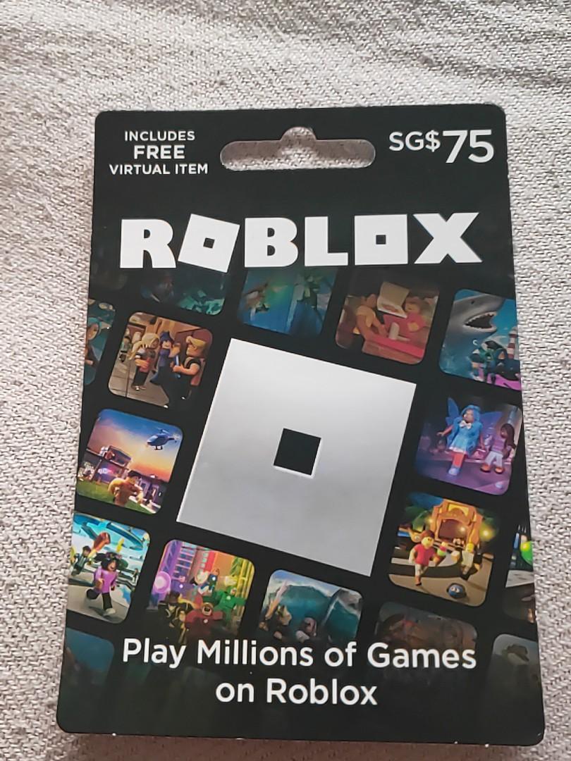 Roblox Gift Card, Hobbies & Toys, Toys & Games on Carousell