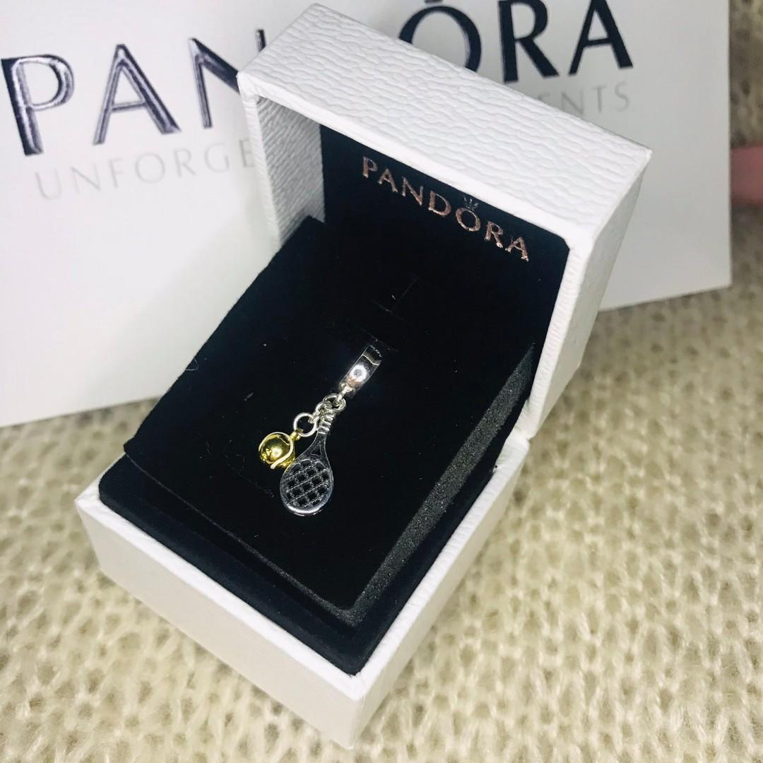 SALE Pandora tennis racket dangle charm