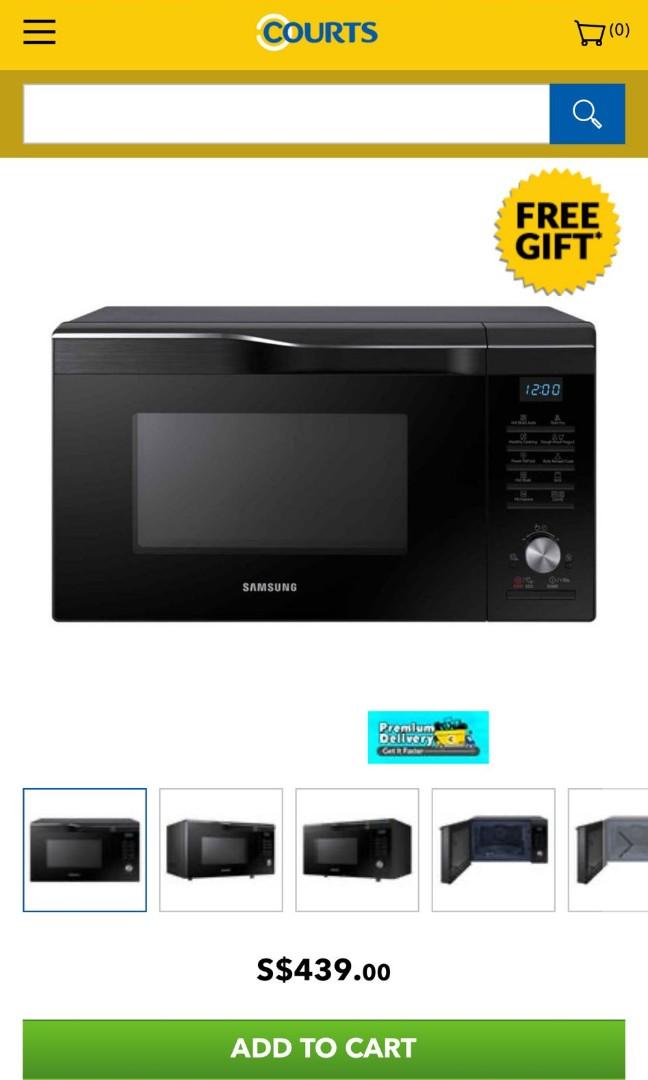 SAMSUNG MC28M6055CK/SP MICROWAVE OVEN (28L) Condition 8/10 $170, TV \u0026 Home  Appliances, Kitchen Appliances, Ovens \u0026 Toasters on Carousell