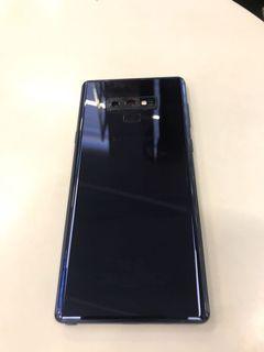 Samsung note 9 ocean blue 128gb with box 9/10.