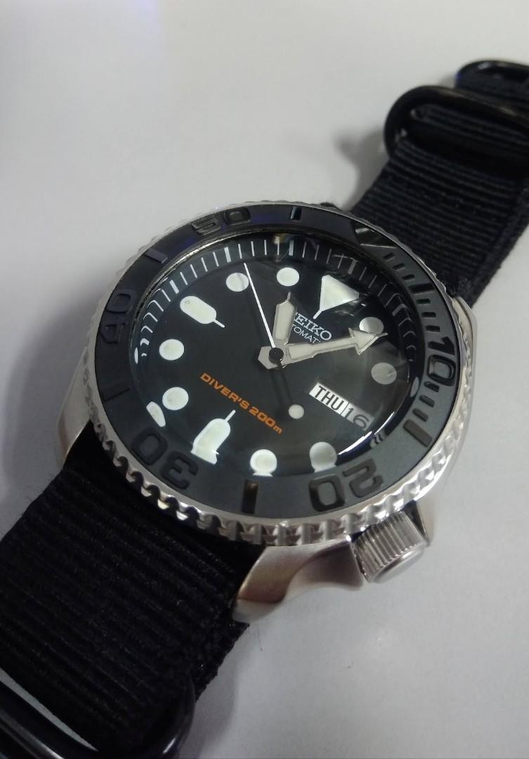 Used) Seiko Watch Skx007, Men's Fashion, Watches & Accessories, Watches on  Carousell