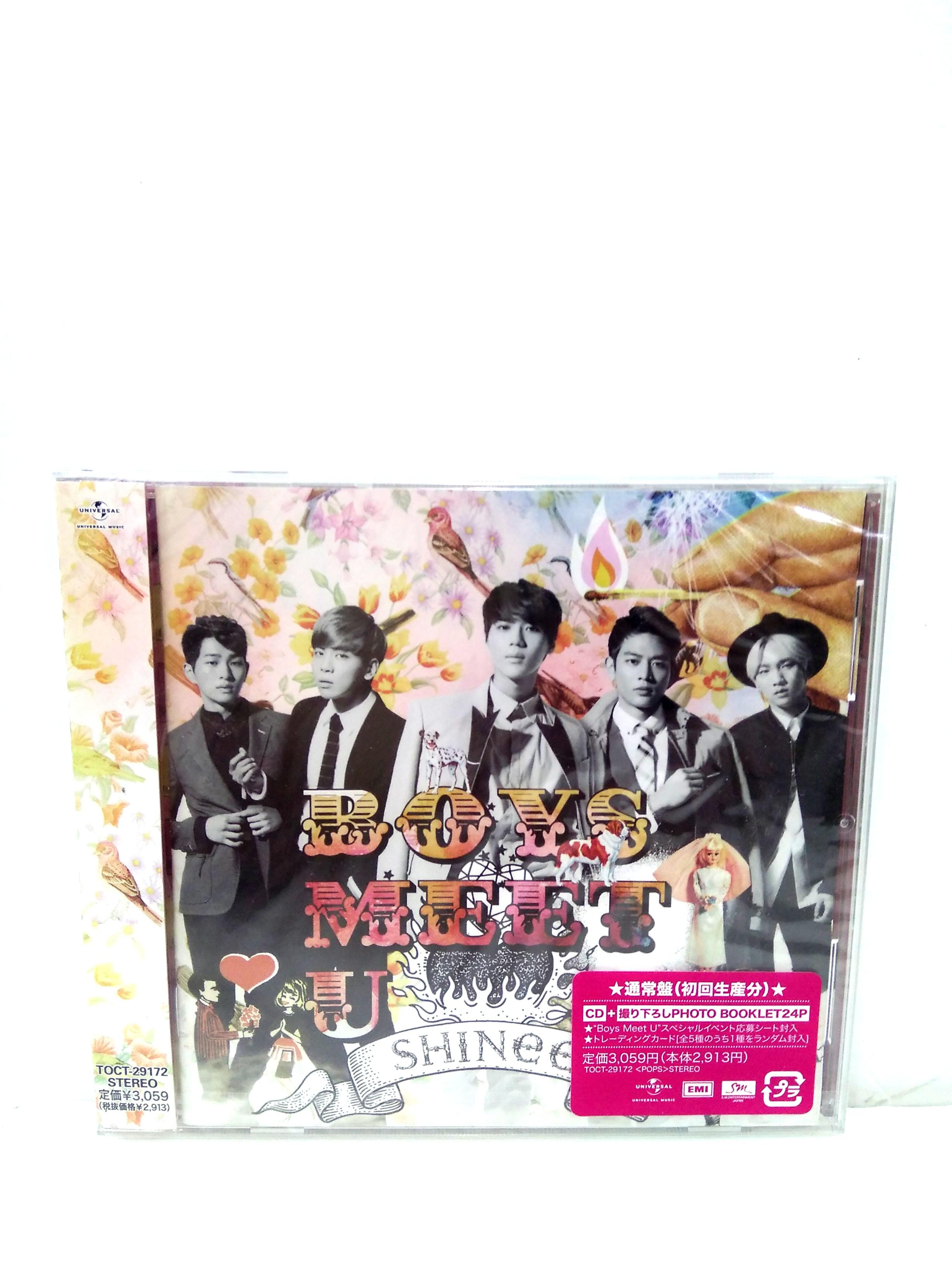 SHINee CD Boys Meet U トレカ付