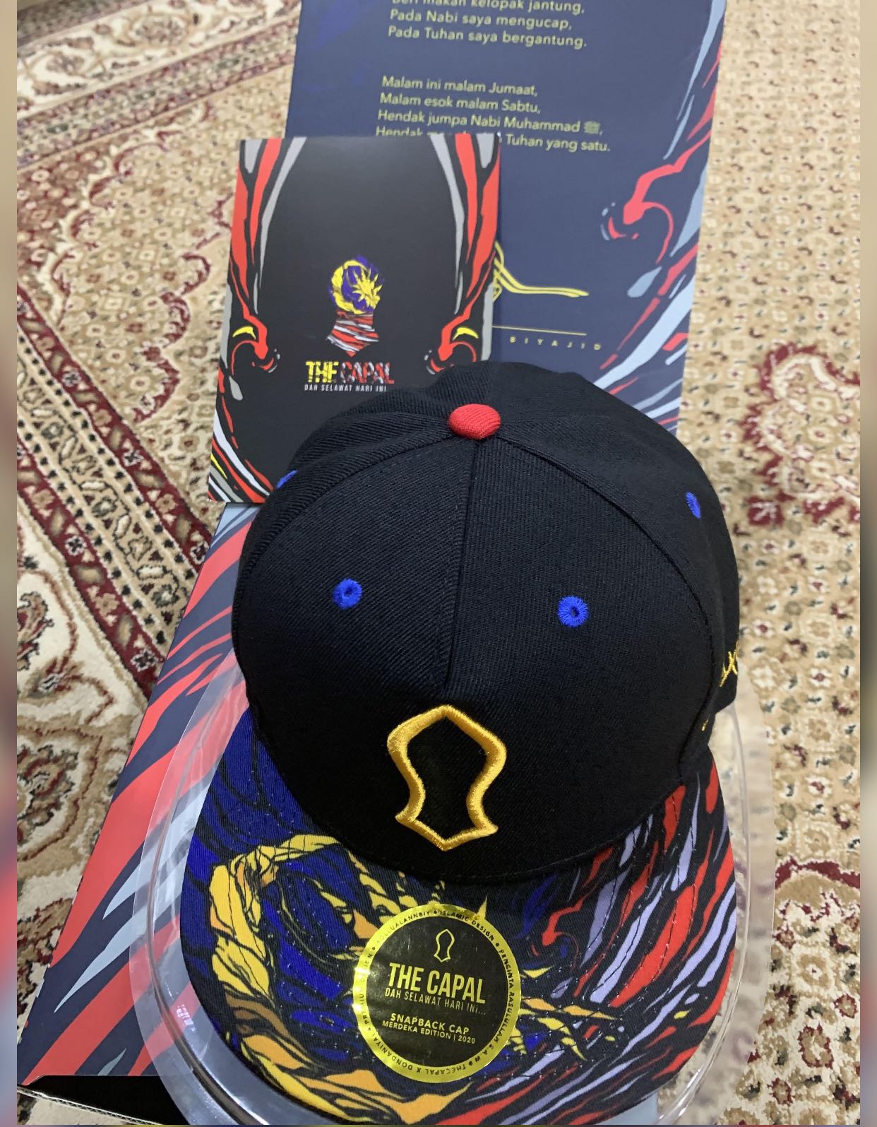 SNAPBACK CAP THE CAPAL X DON DANIYAL MERDEKA SPECIAL EDITION 2020, Men ...
