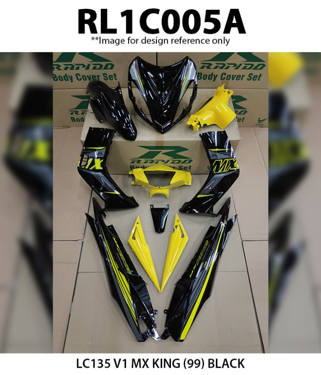 Spark 135 Cover Set Motorcycles Motorcycle Accessories On Carousell