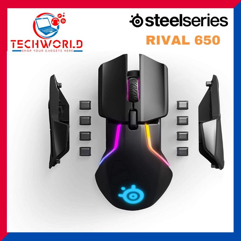 Steelseries Rival 650 - Quantum Wireless Gaming-mouse - Dualen