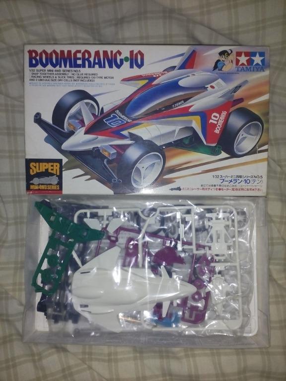 Tamiya Super Mini 4WD Series Boomerang 10, Hobbies & Toys, Toys