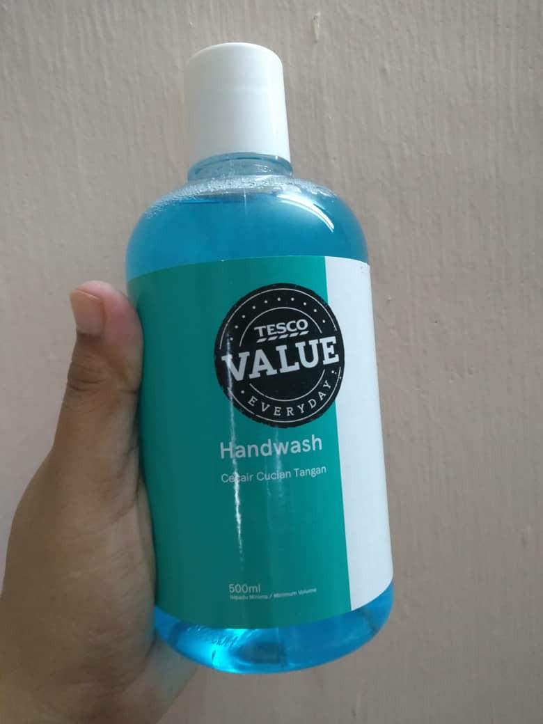 Seehere Tesco Value Handwash 500ml Health Beauty Skin Bath Body On Carousell