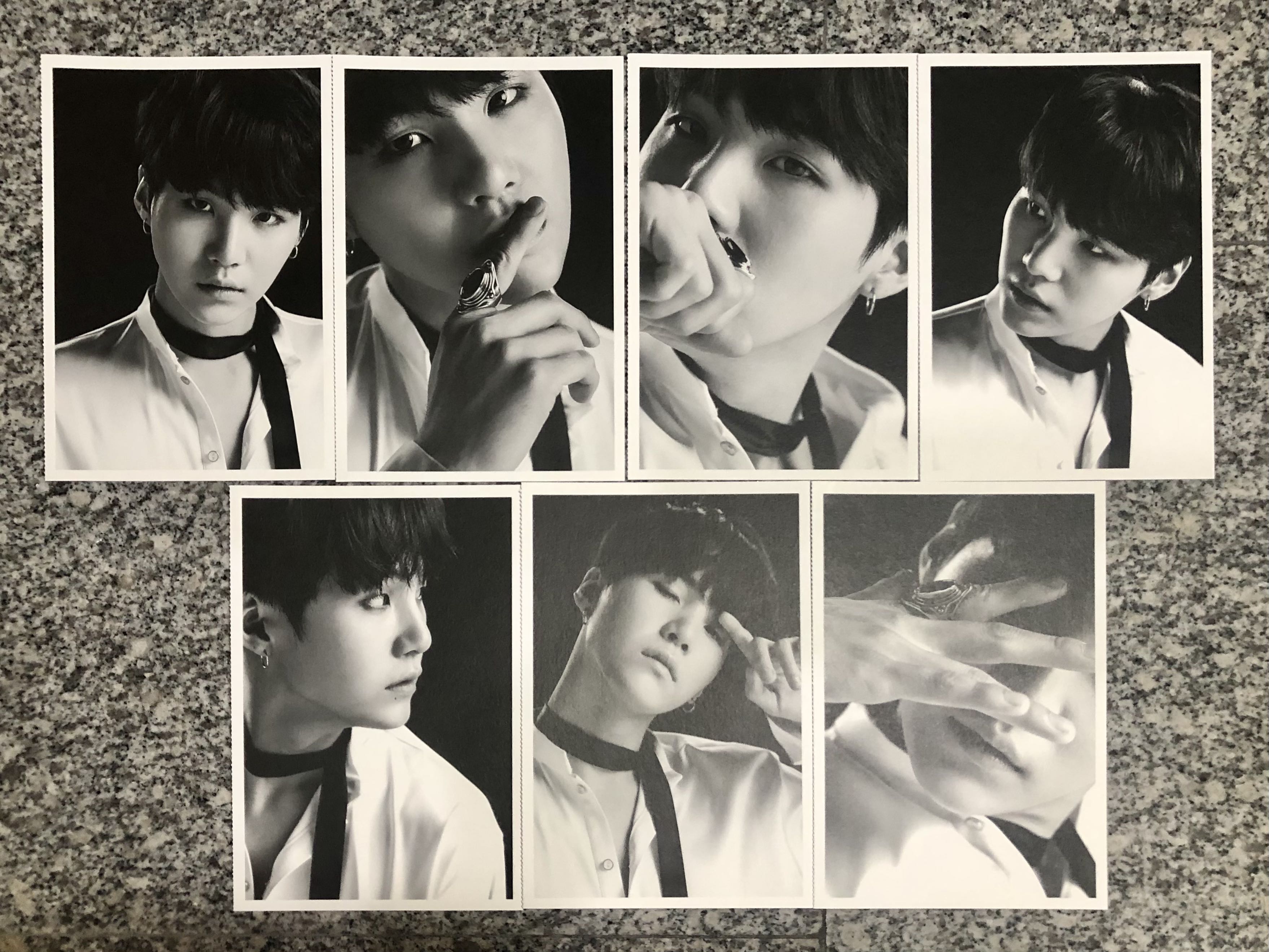 BTS Wings Tour Final Face Collection Book - Collectibles & Hobbies