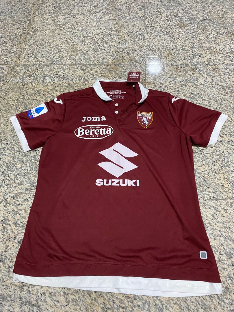 Joma Torino FC Away Belotti 9 Jersey 2021-2022 (Fan Style Printing)