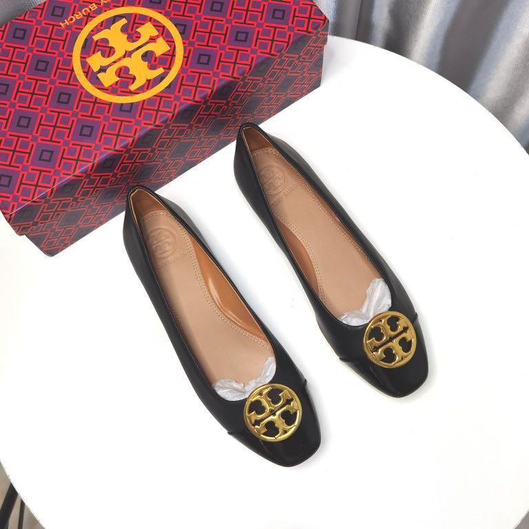 Tory burch chelsea store cap toe ballet