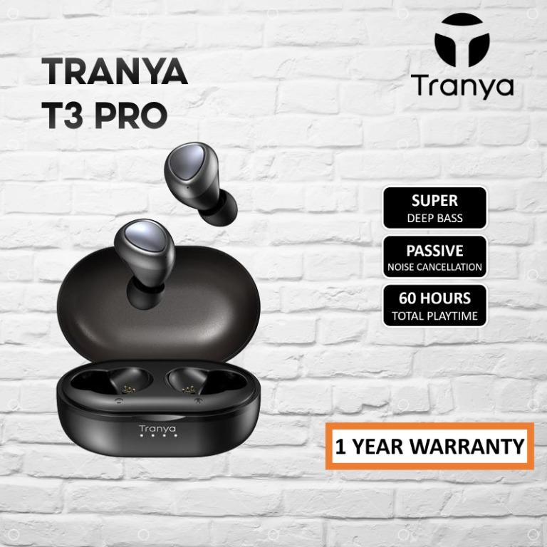 Tranya t3 on sale earbuds manual