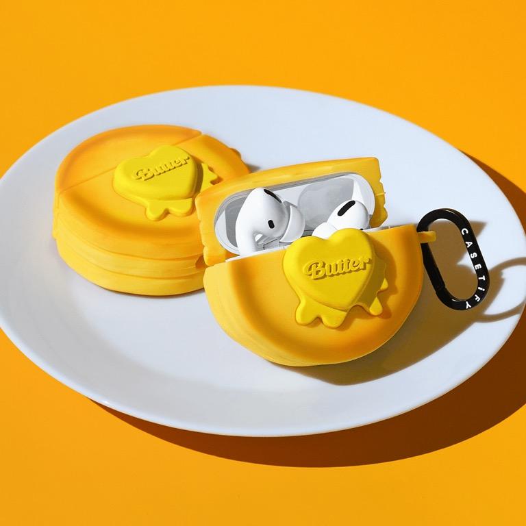 防弾少年団(BTS) - BTS Butter 3D Pancake AirPod Pro Case Casetify BTS Casetify BTS Butter 3D Pancake Sales