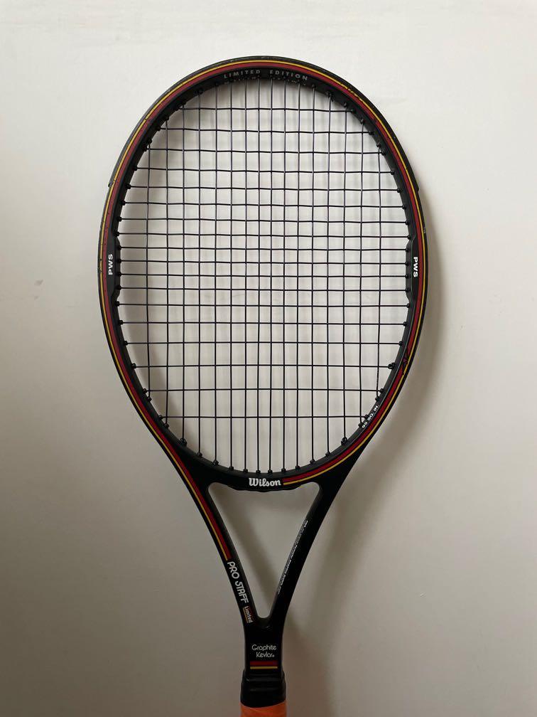 Limited Edition Wilson Pro Staff 95 tennis racquet 網球拍, 運動 
