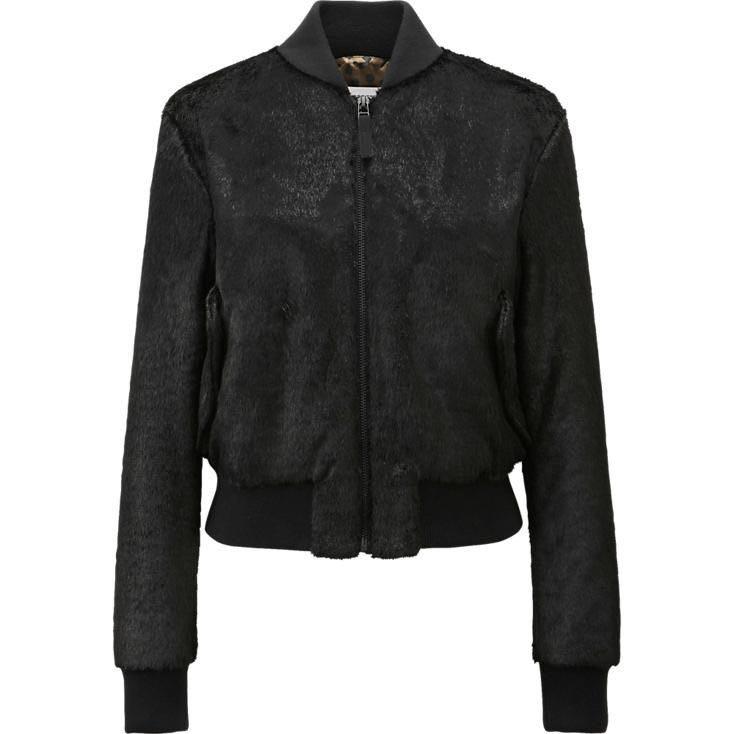 Uniqlo Roitfeld Fur bomber jacket Women s Fashion Coats Jackets and Outerwear on Carousell