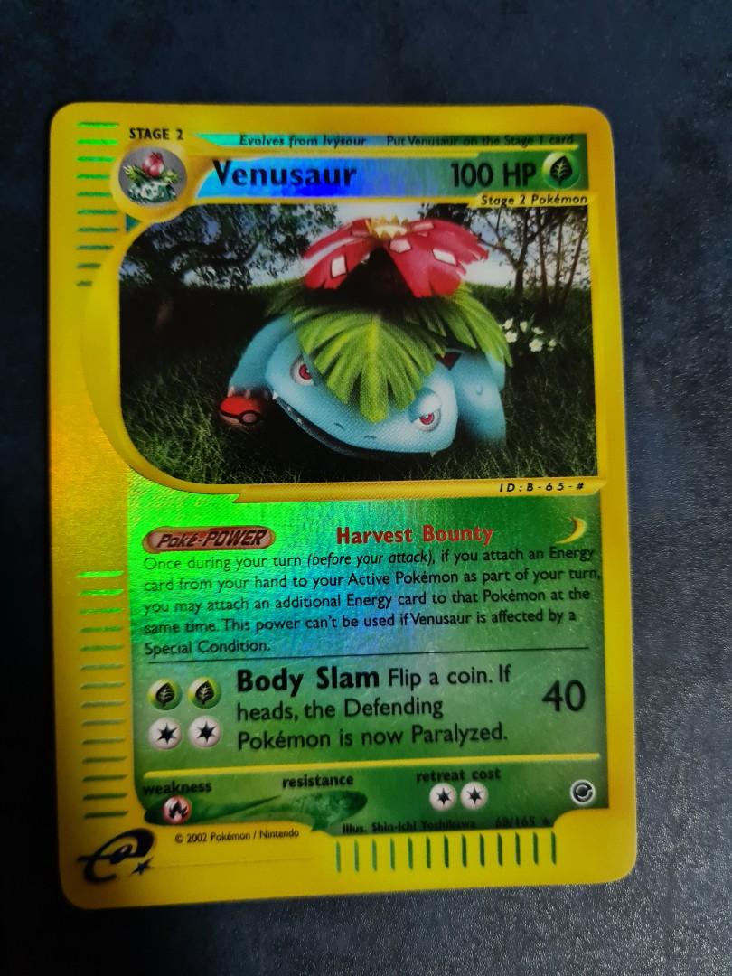 Venusaur reverse holo, Hobbies & Toys, Memorabilia & Collectibles
