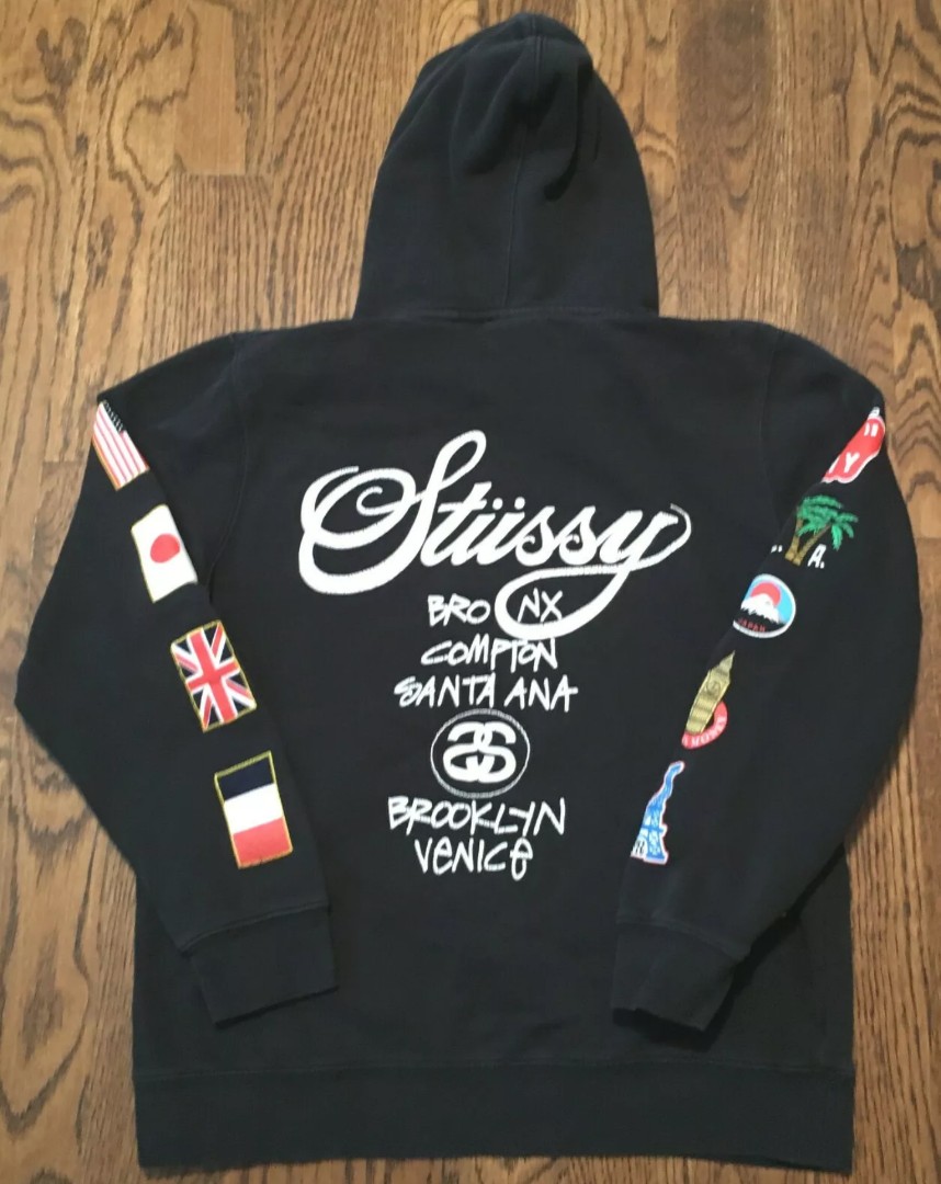 stussy world tour flags hoodie Transportation and Logistics Company News