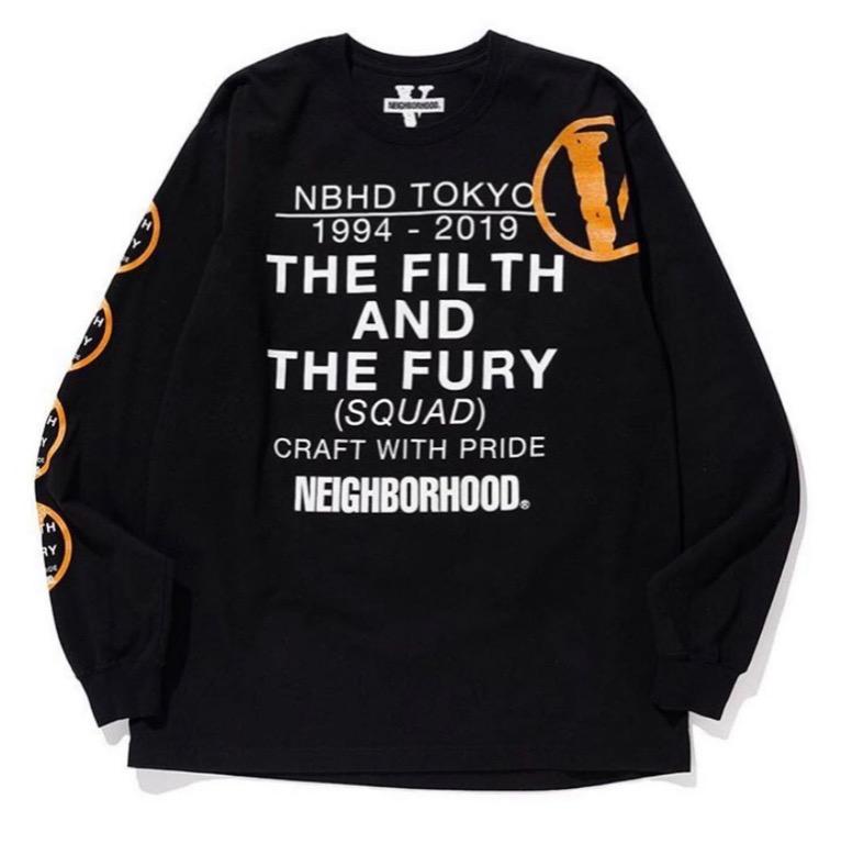 Vlone x Neighborhood, Men's Fashion, Tops & Sets, Tshirts & Polo Shirts on Carousell