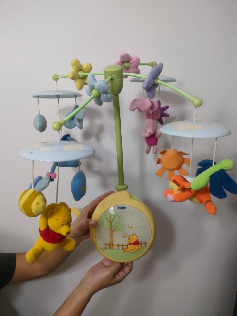 Winnie The Pooh light up cot mobile, Babies & Kids, Baby Nursery & Kids